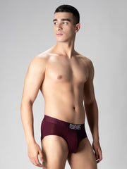 Modal Burgundy Brief