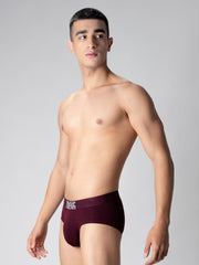 Modal Burgundy Brief