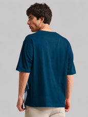 Race Car Teal Blue, Cyan Half Sleeve T-Shirt