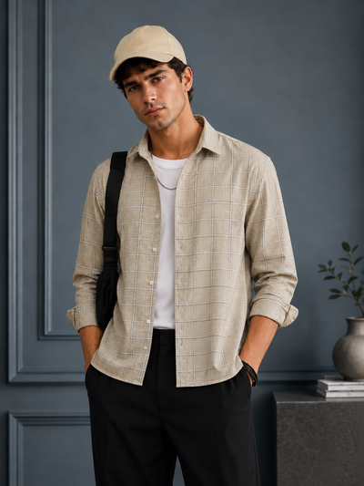 Biscuit Checks Shirt