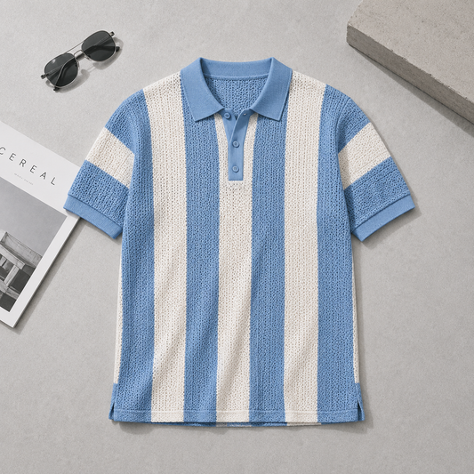 Blue Oversized T Shirt Men | Flatknit