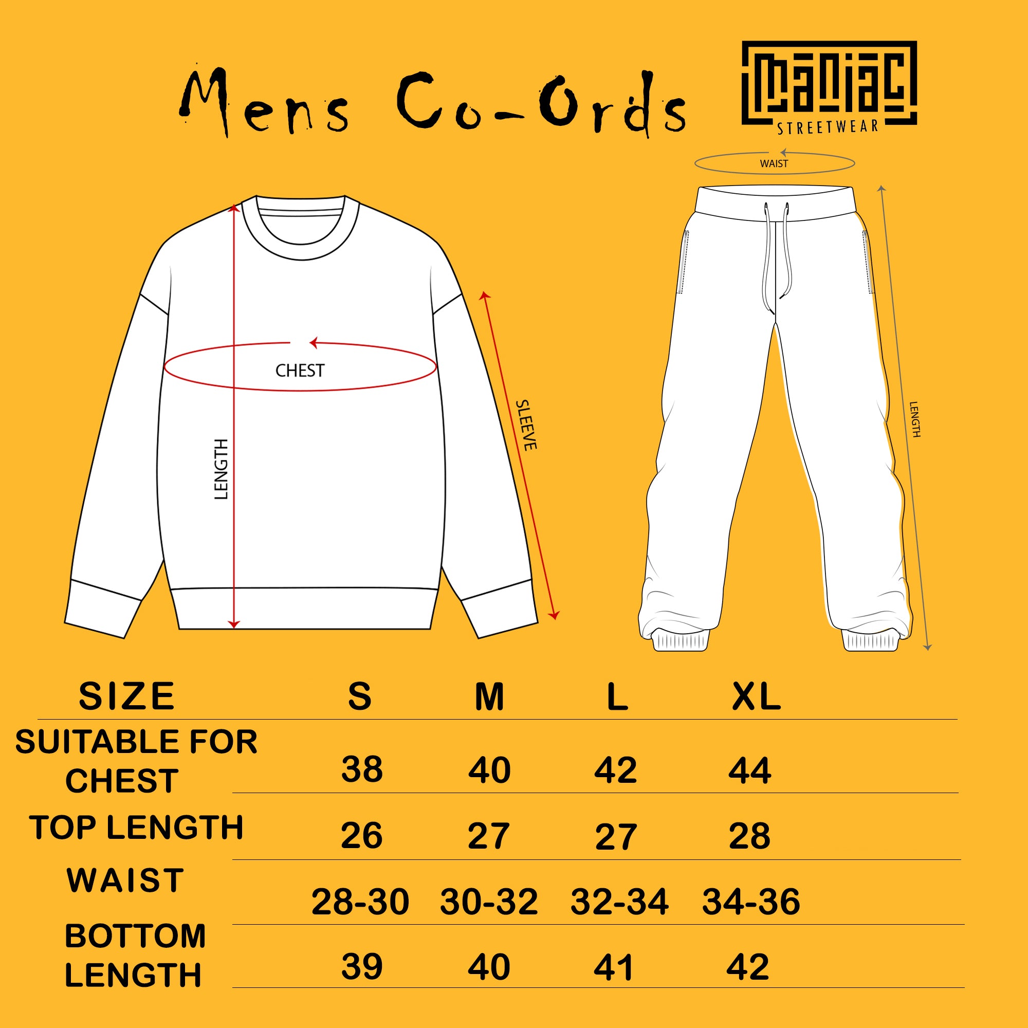 Solid Black Cozy Cut Co-Ords