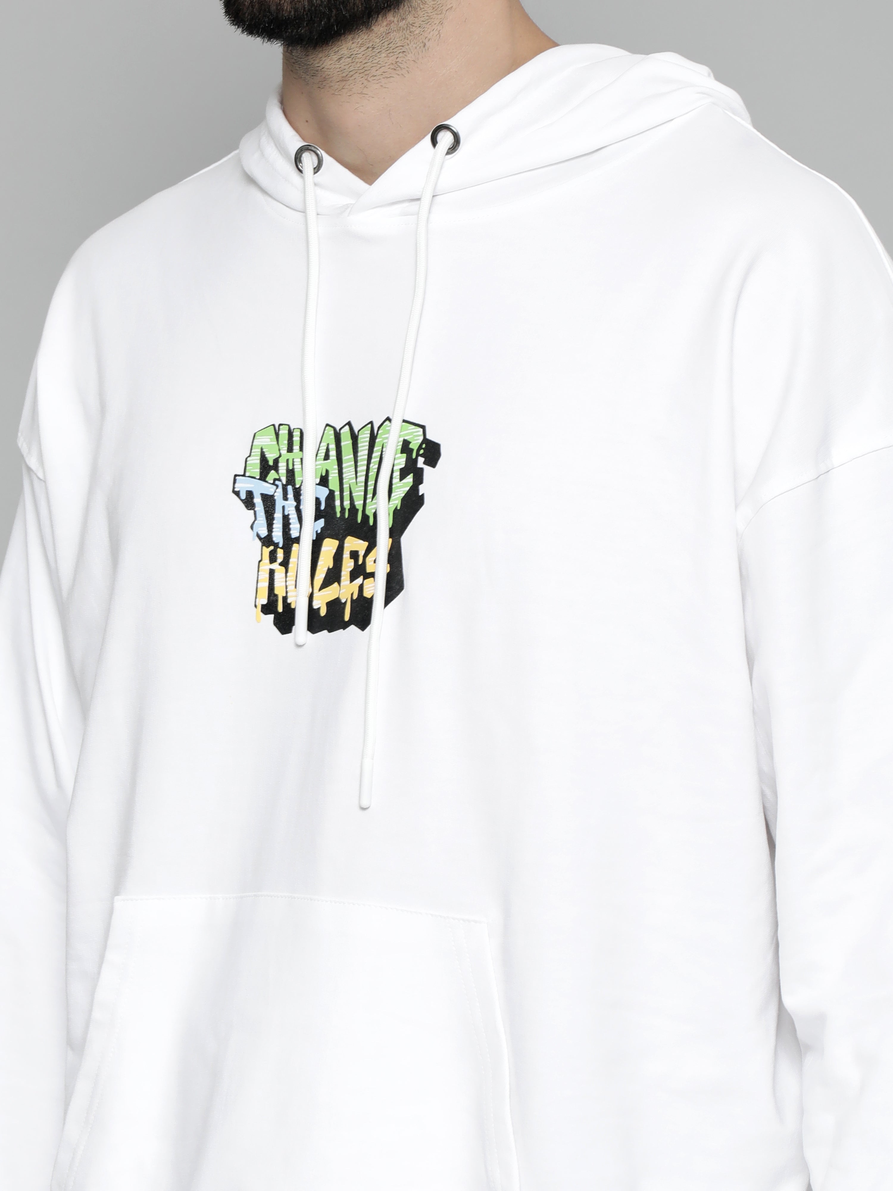 Change Rules White Loose fit Sweatshirt