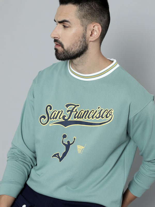 Sanfrancisco Berly Green FullSleeve T-Shirt
