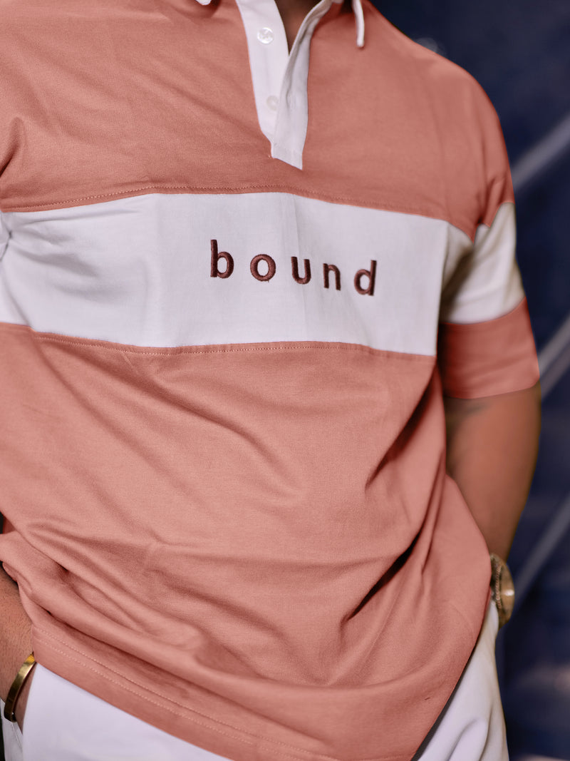 Bound Dark Onion Oversized Polo T-Shirt