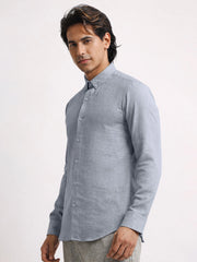Super Twill Light Blue Full Sleeve Shirt