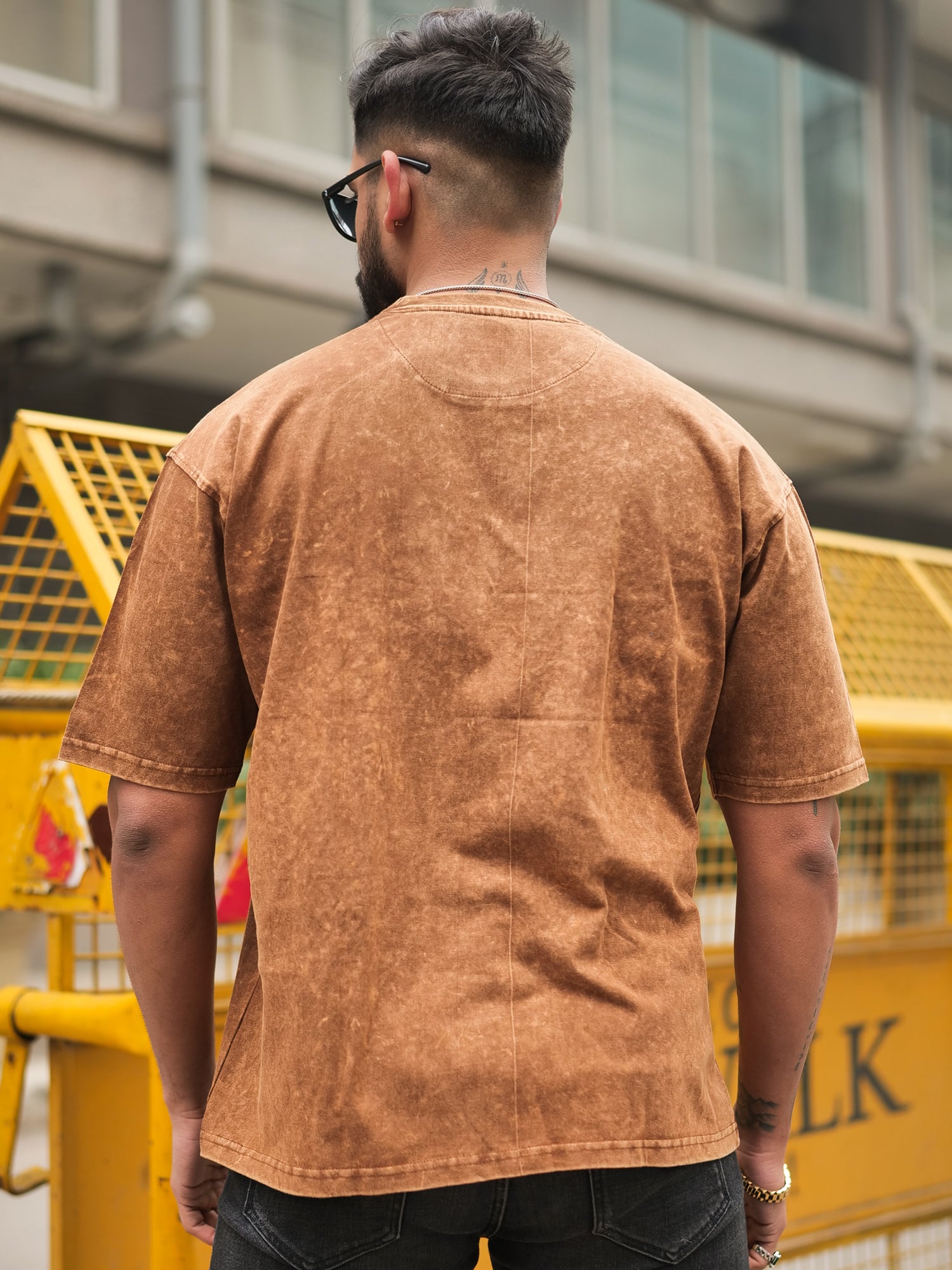 Vintage Acid Wash Brown T-Shirt