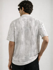 Fadeform White Half Sleeve Polo T-Shirt