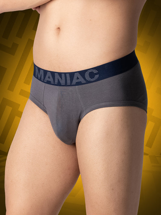 Cotton Grey Brief