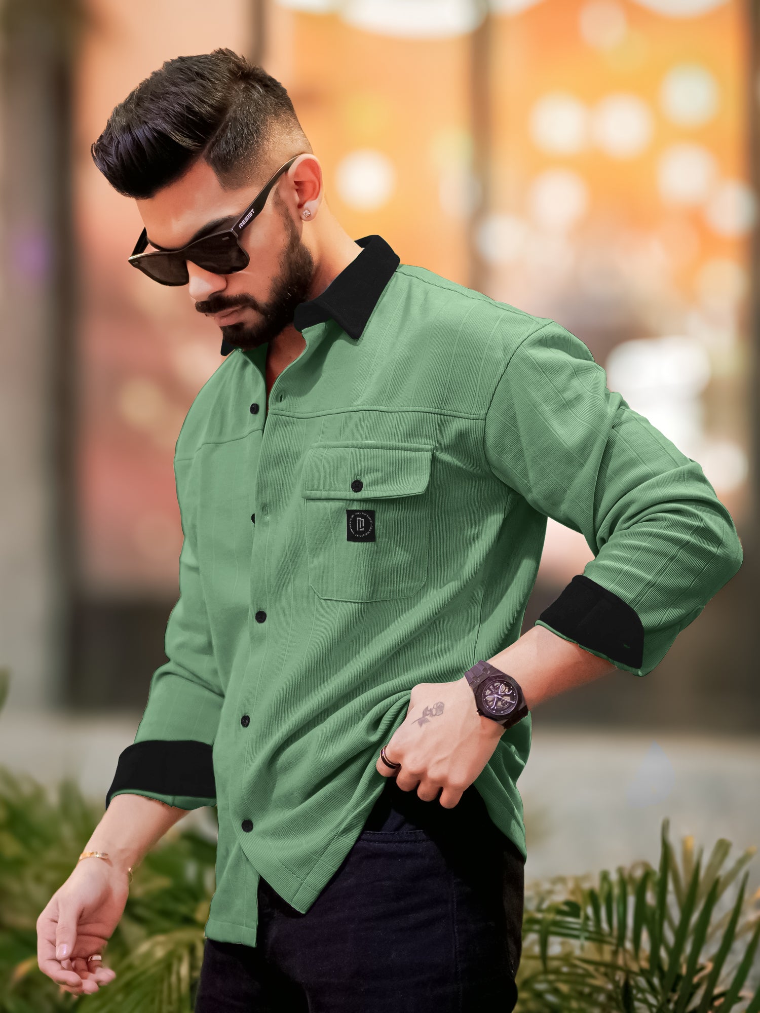 Brooklyn Knit Berly Green Shirt