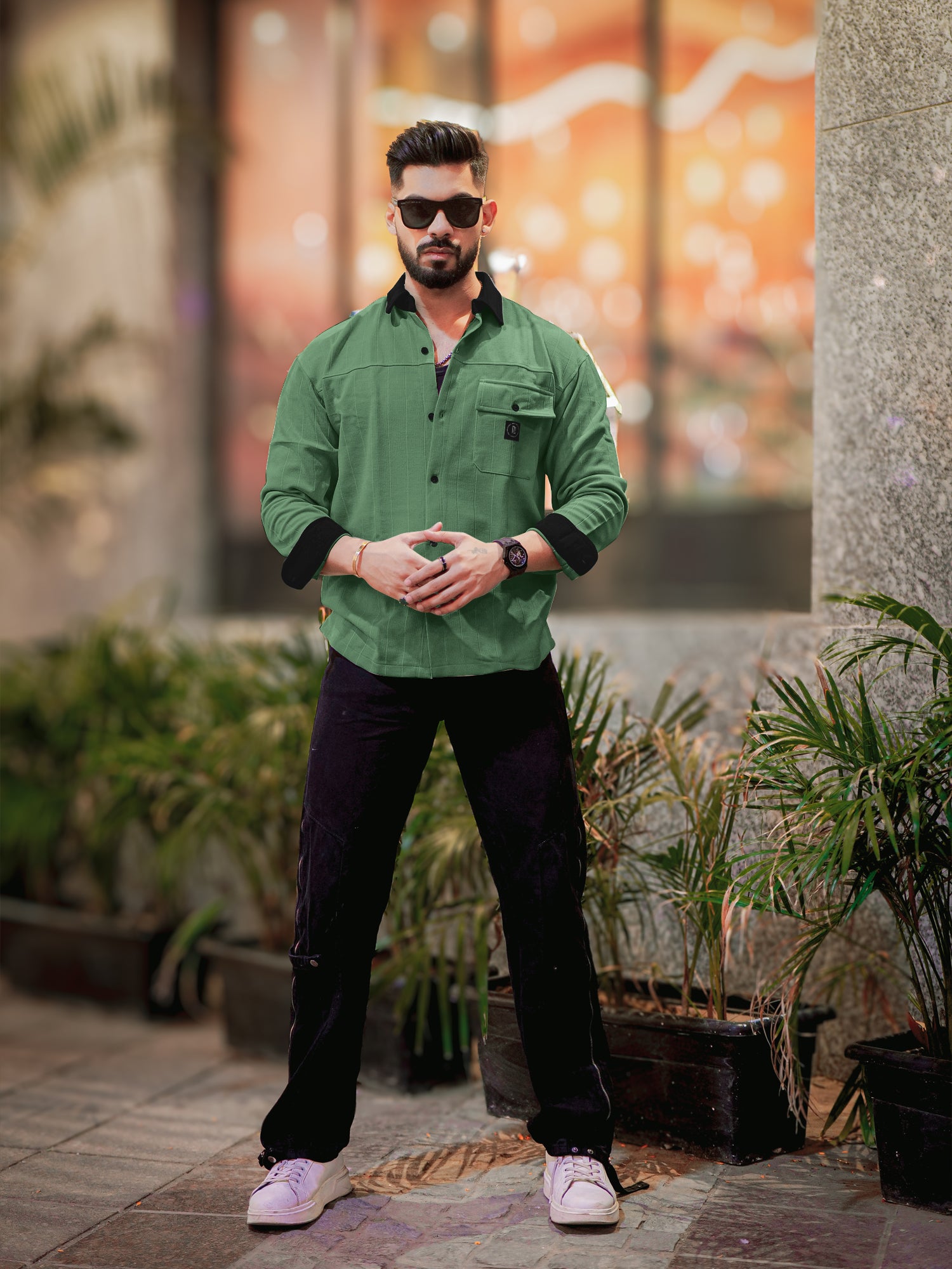 Brooklyn Knit Berly Green Shirt