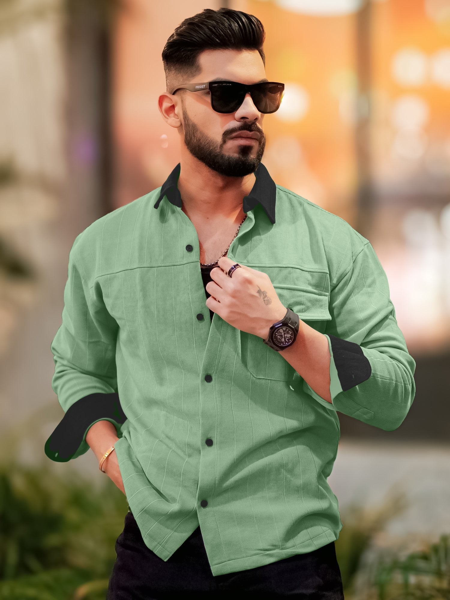 Brooklyn Knit Berly Green Shirt