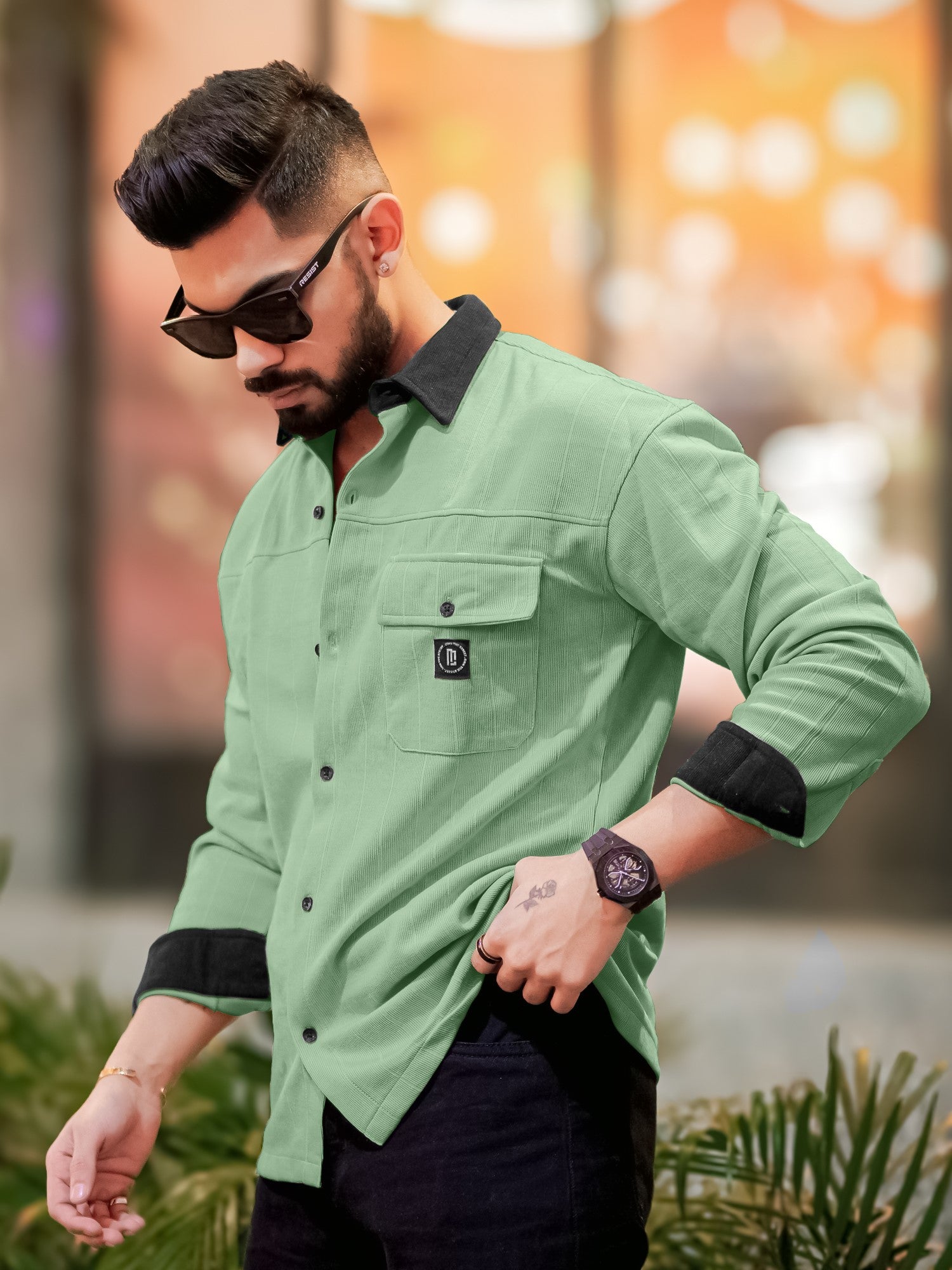 Brooklyn Knit Berly Green Shirt