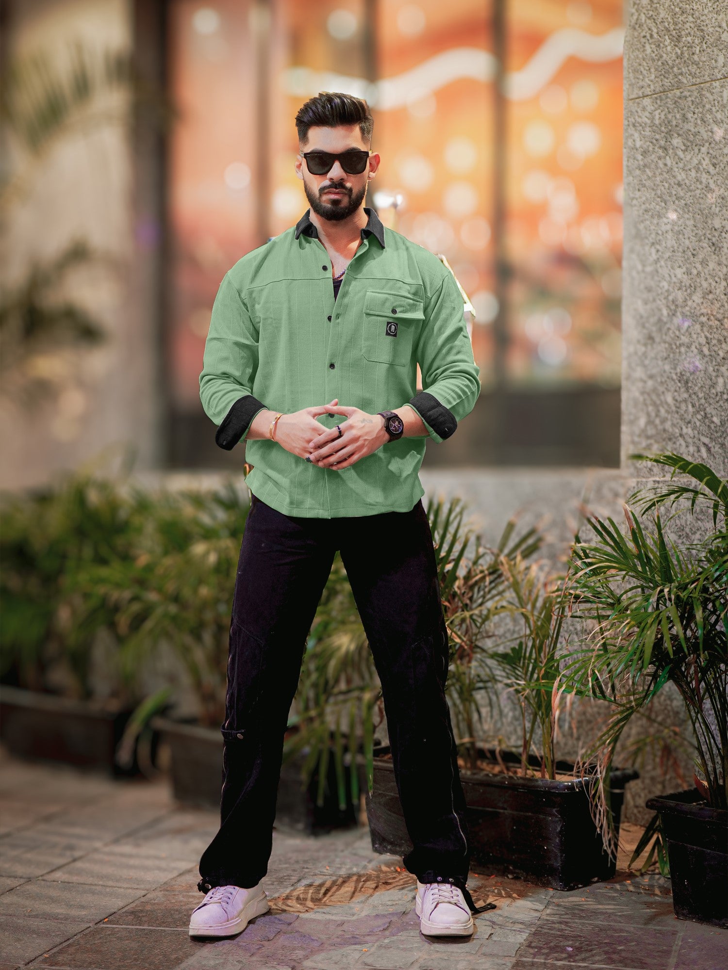 Brooklyn Knit Berly Green Shirt