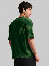 Garage Green Half Sleeve T-Shirt