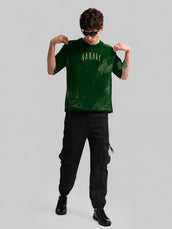 Garage Green Half Sleeve T-Shirt