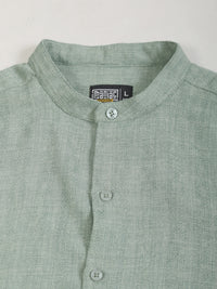 Self Jacquard Pista Full Sleeve Shirt