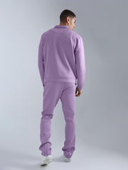 Solid Lavender Jacket and Jogger Cozy Cut Co-Ords
