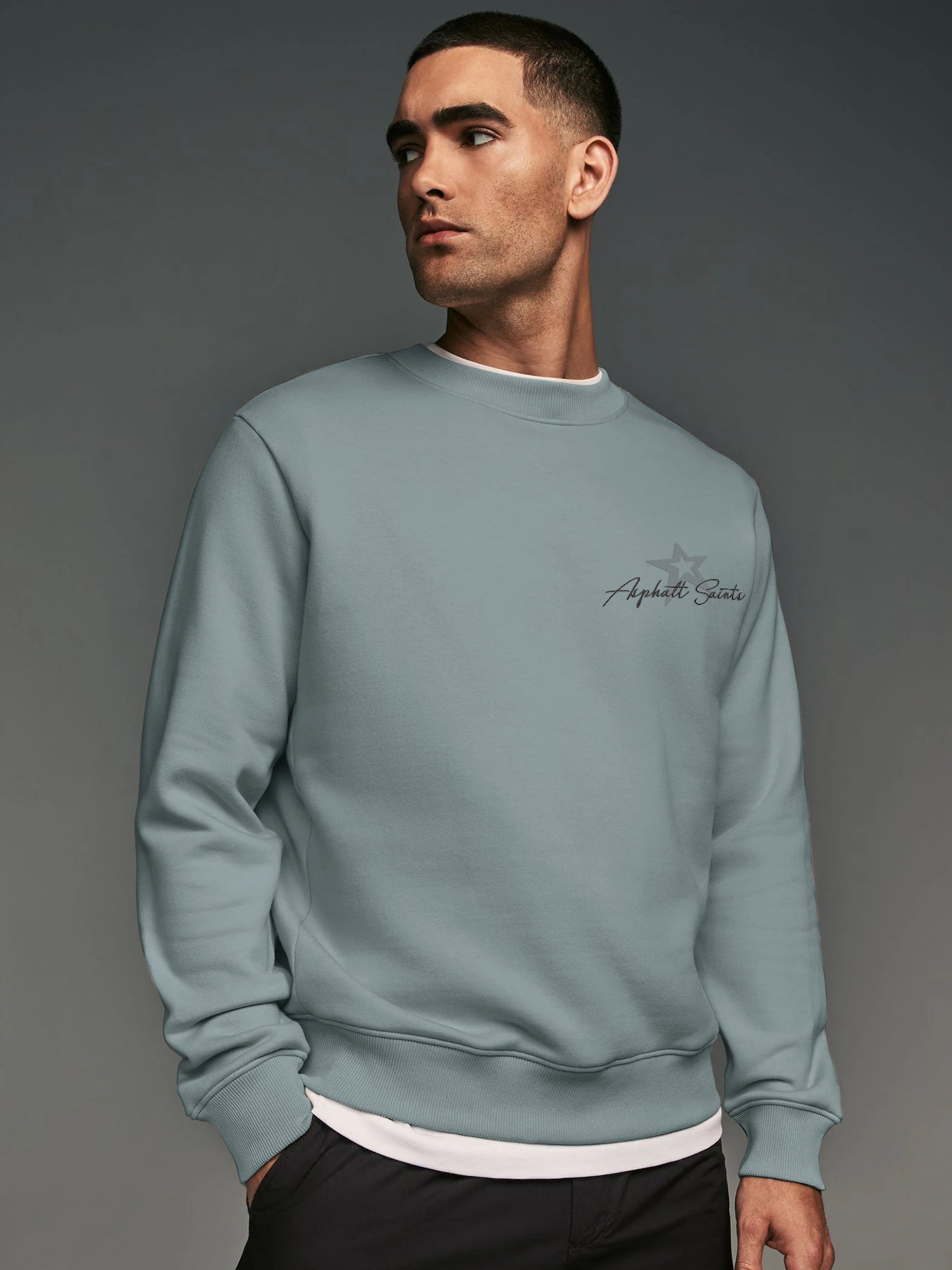 Saints Light Grey Sweatshirt