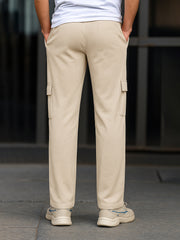 Solid Biscuit Baggy Fit Cargo