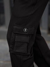 Streetstyle Black Baggy fit Cargo Pant