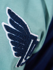 Official Berly Green Varsity Full Sleeve Jacket