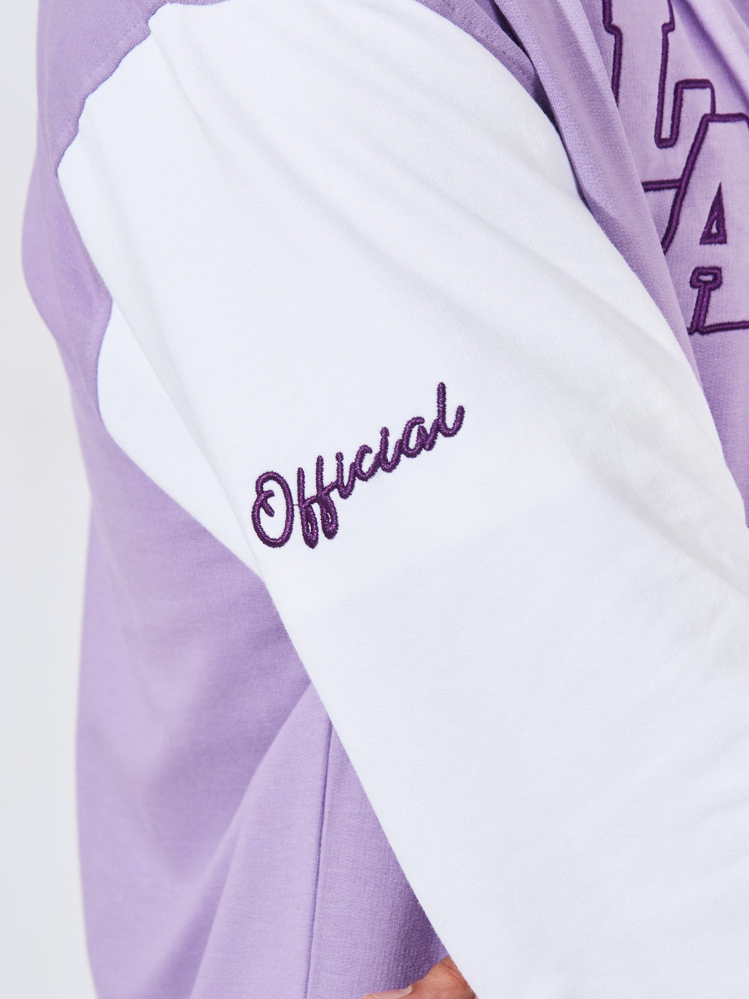 LA Lavender Varsity Jacket