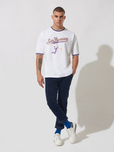 Sanfrancisco White Oversized T-Shirt