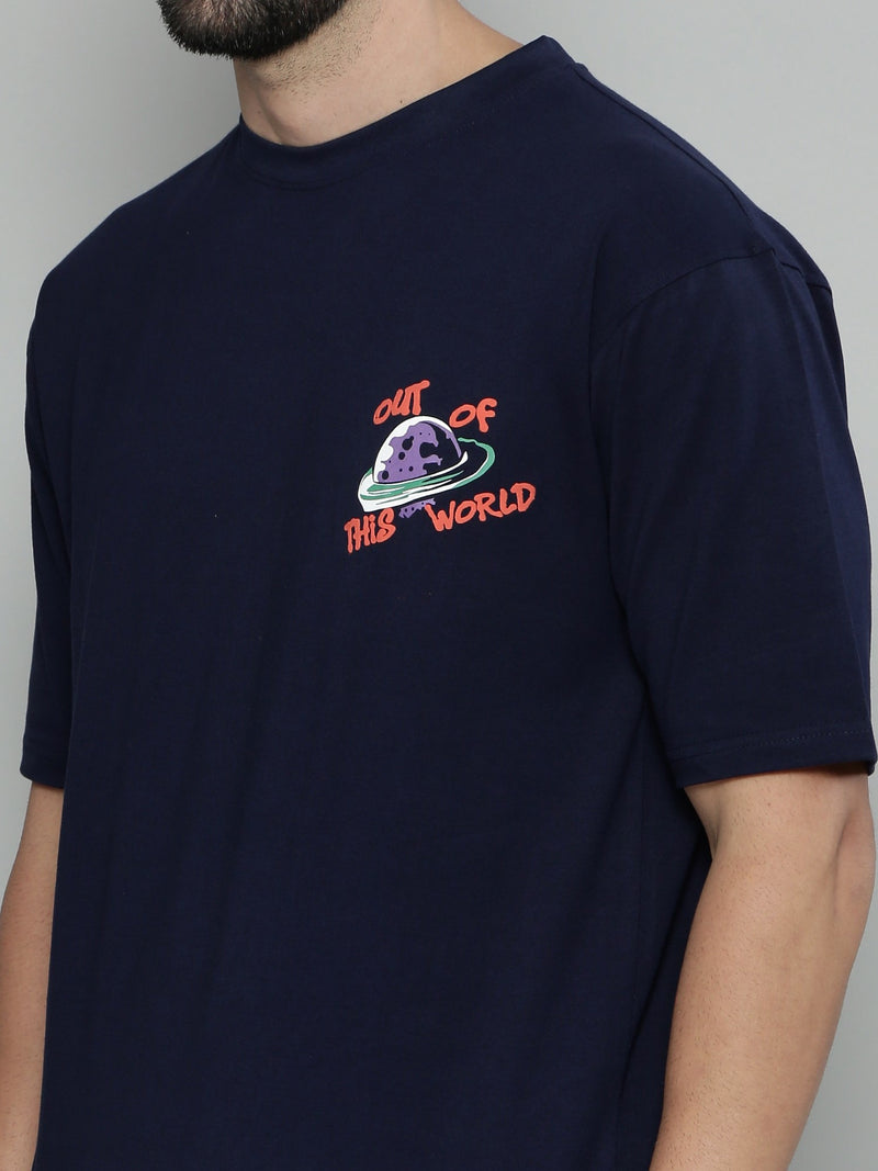 Alien Navy Oversized T-Shirt