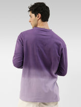 Ombre Lavender Oversized T-Shirt