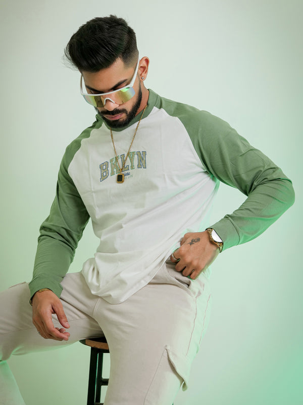Brooklyn Hunter Green Full Sleeve T-Shirt
