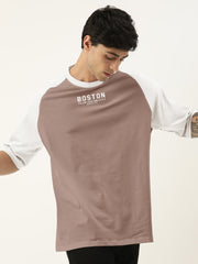 Boston Dusty Pink Half Sleeve T-Shirt