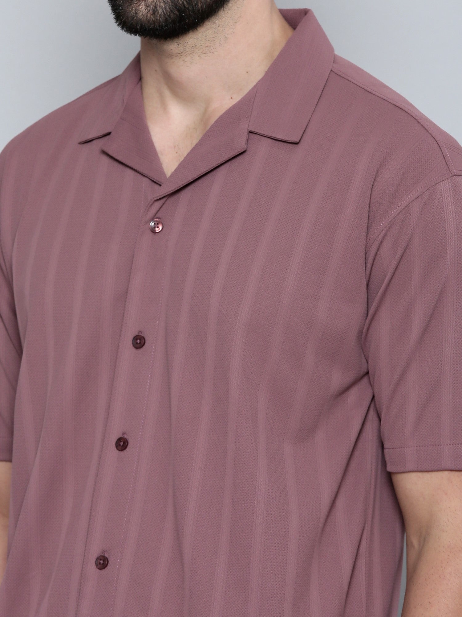 Texture Knit Onion Shirt