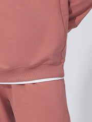 Half Zip 2 Pocket Onion Full Sleeve Sweatshirt