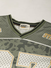 Mesh Jersey Green Tshirt