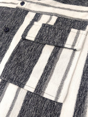 Striped Black Full Sleeve Shirt