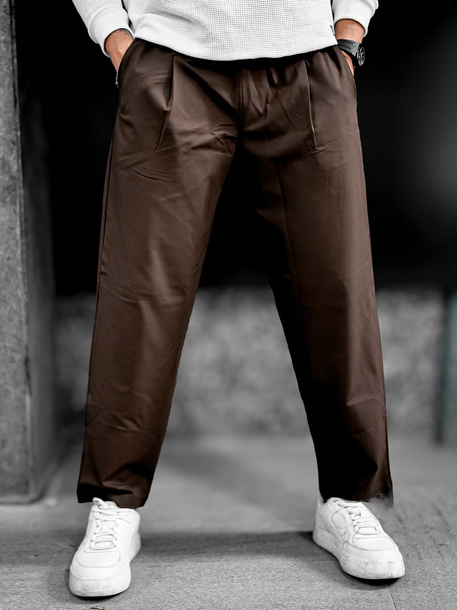 Tencel Brown Pant