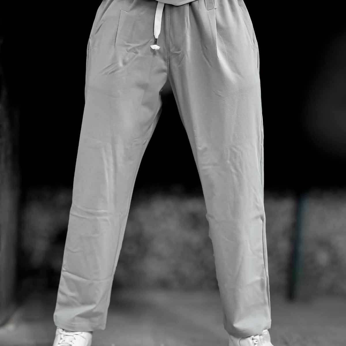 akio 【24A/W】sweat pants / 伝え light.gray