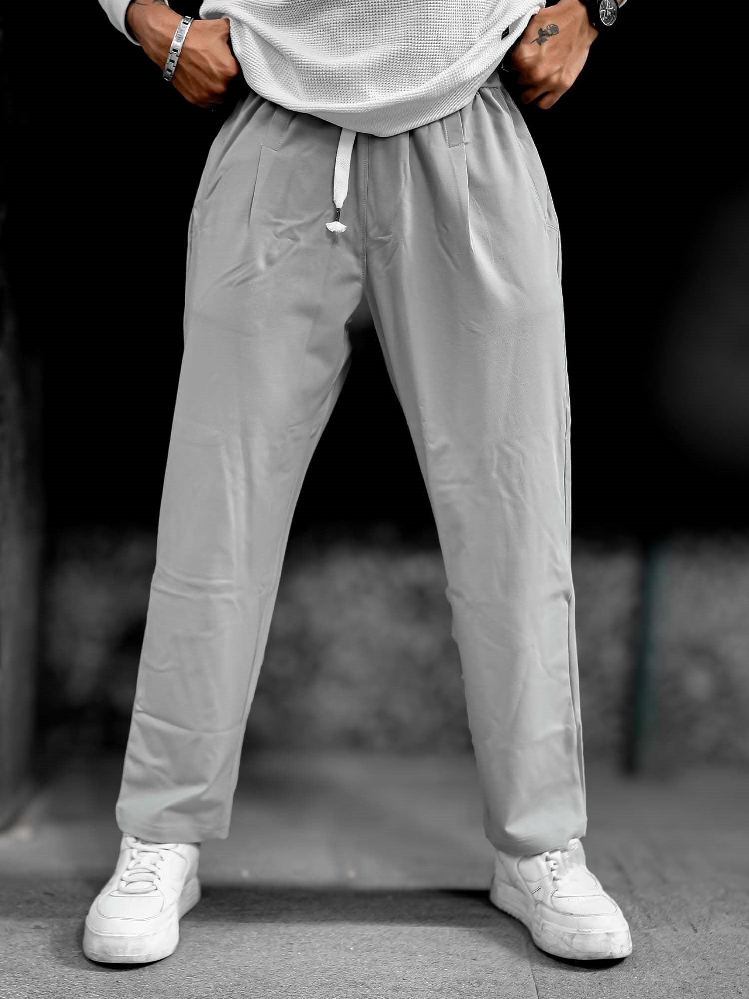 Tencel Light Grey Pant