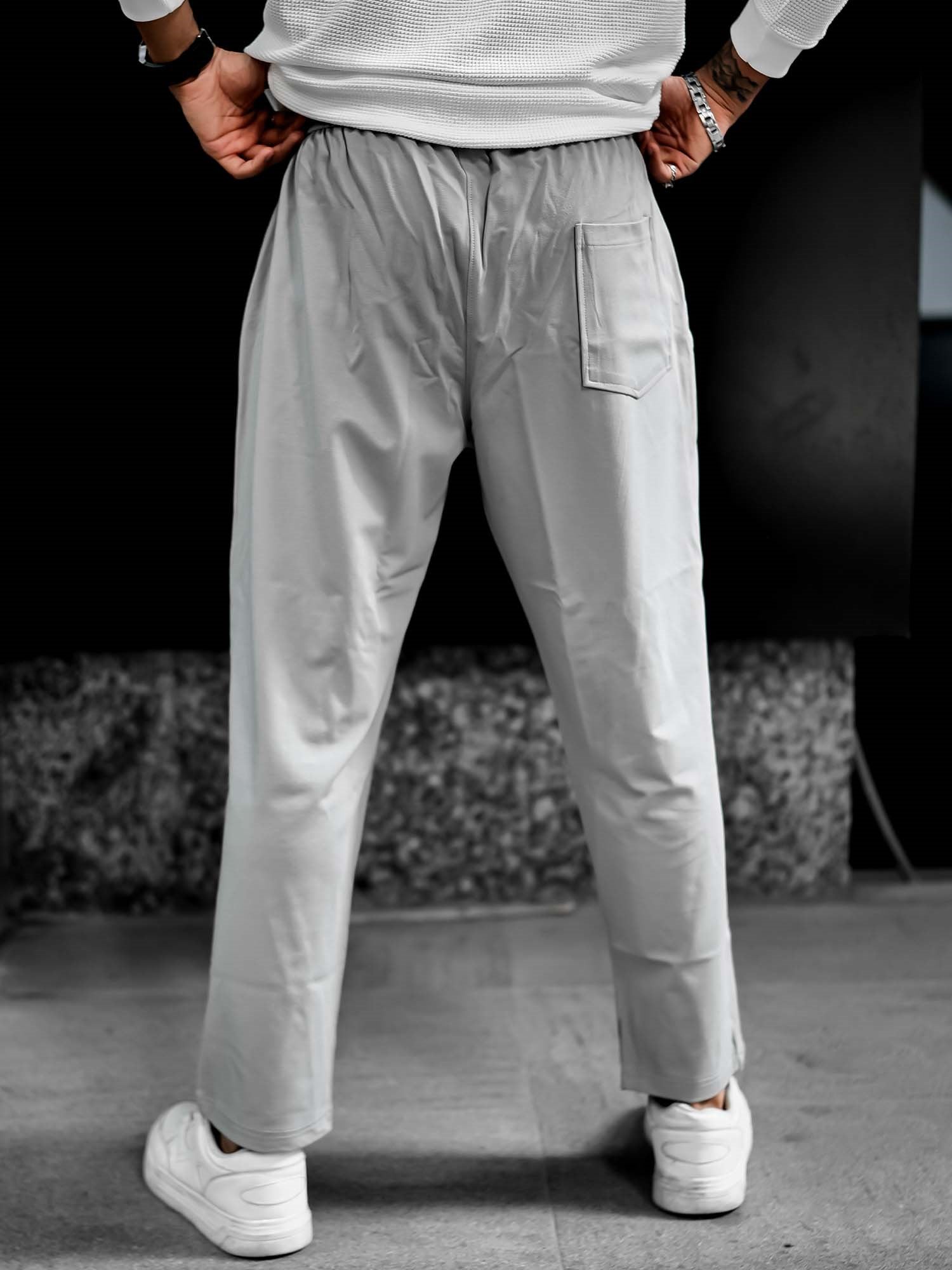 Tencel Light Grey Pant