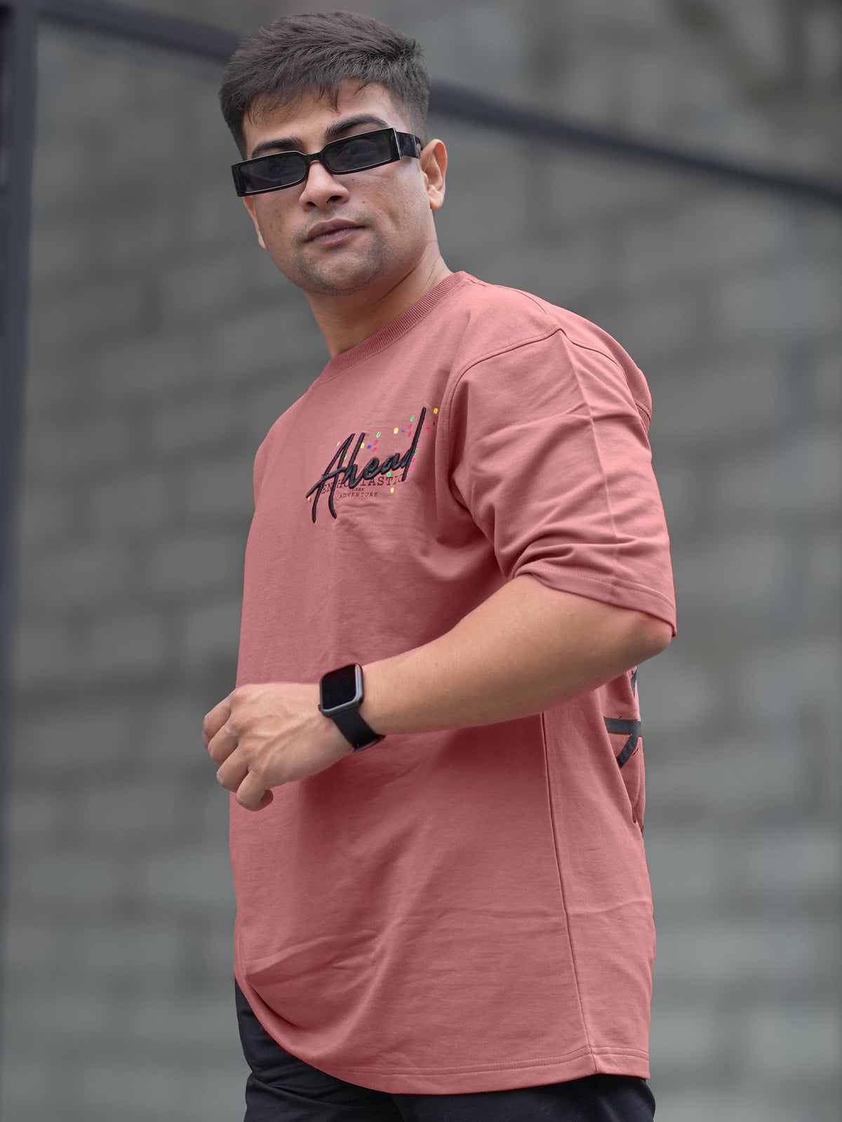 Onion half sleeve ahead t-shirt for men - view 5