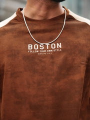 Boston Acid Wash ButterscotchT-Shirt