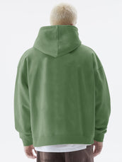 Cozy Cut Pull Over Hunter Green Full Sleeve Sweatshirt