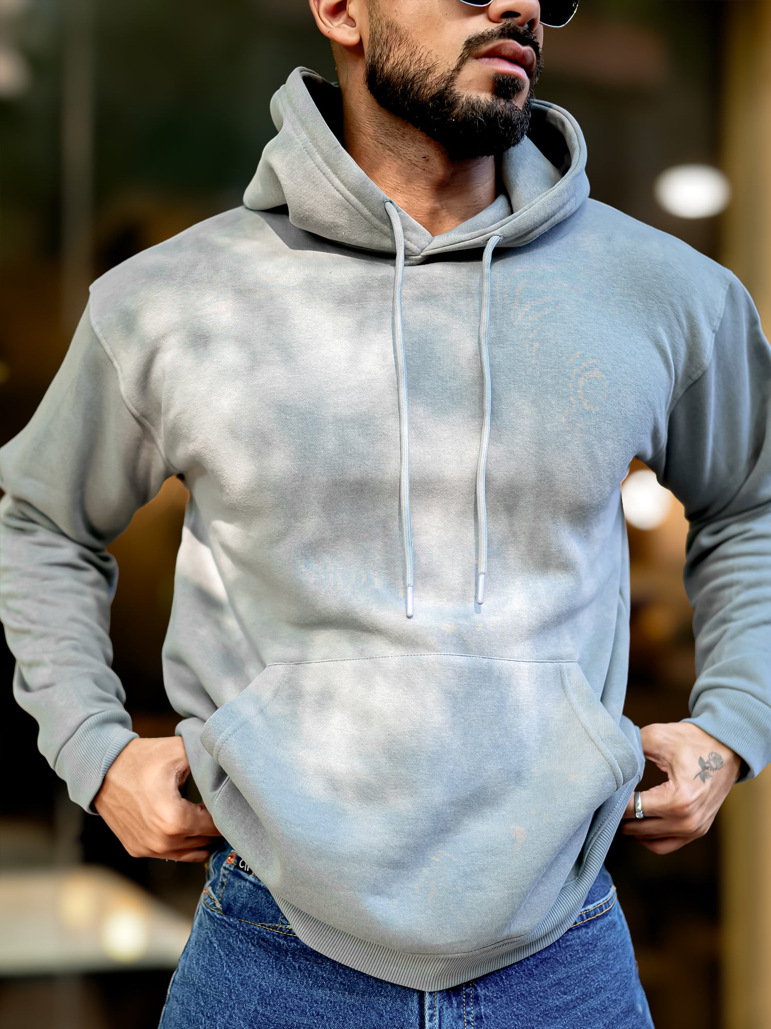 Cosmic Light Grey Sweatshirt