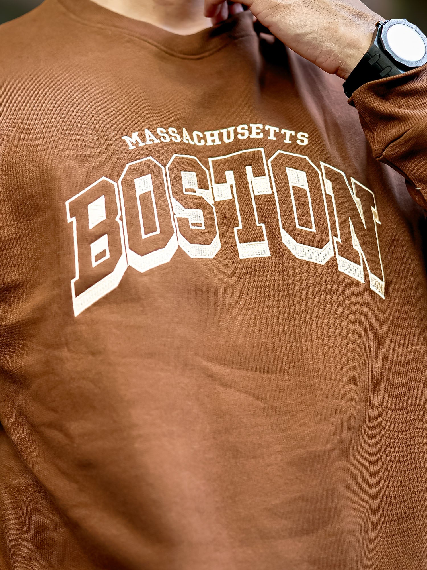 Boston Brown Sweatshirt