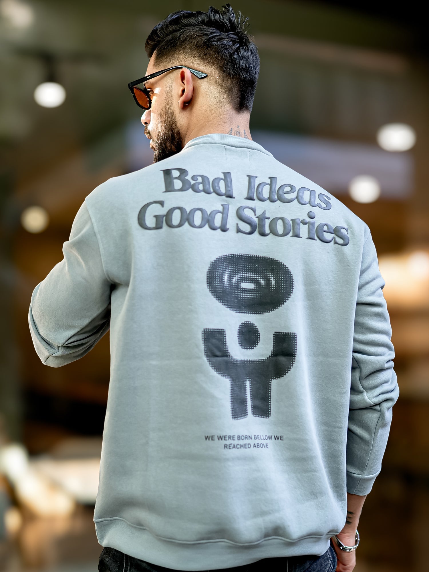 Good Stories Black Sweatshirt