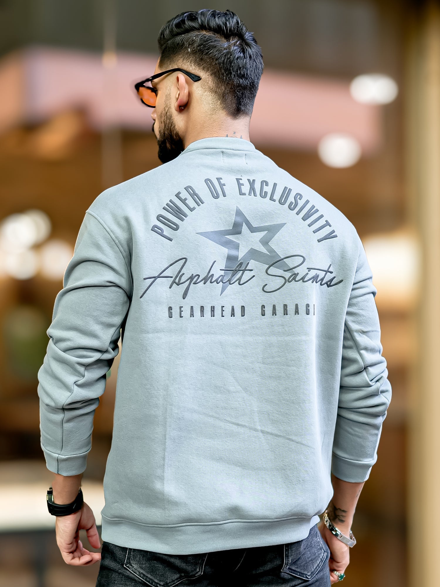 Saints Light Grey Sweatshirt