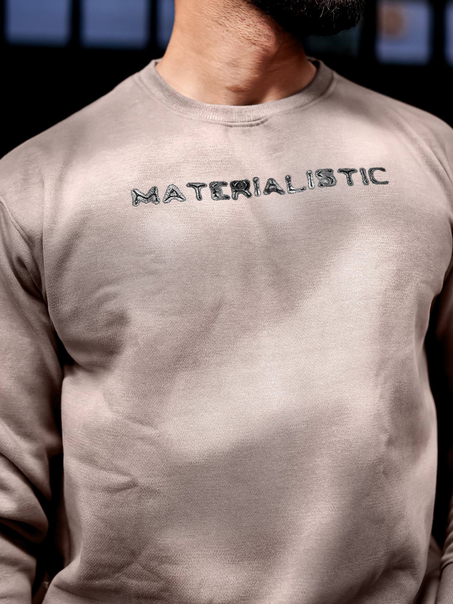 Materialistic Light Onion Sweatshirt