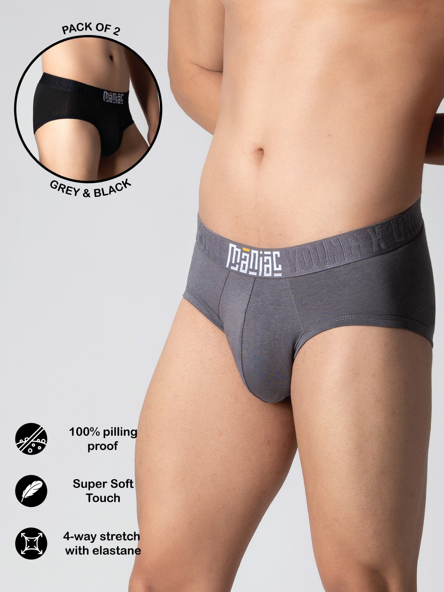 Modal Brief Pack of 2