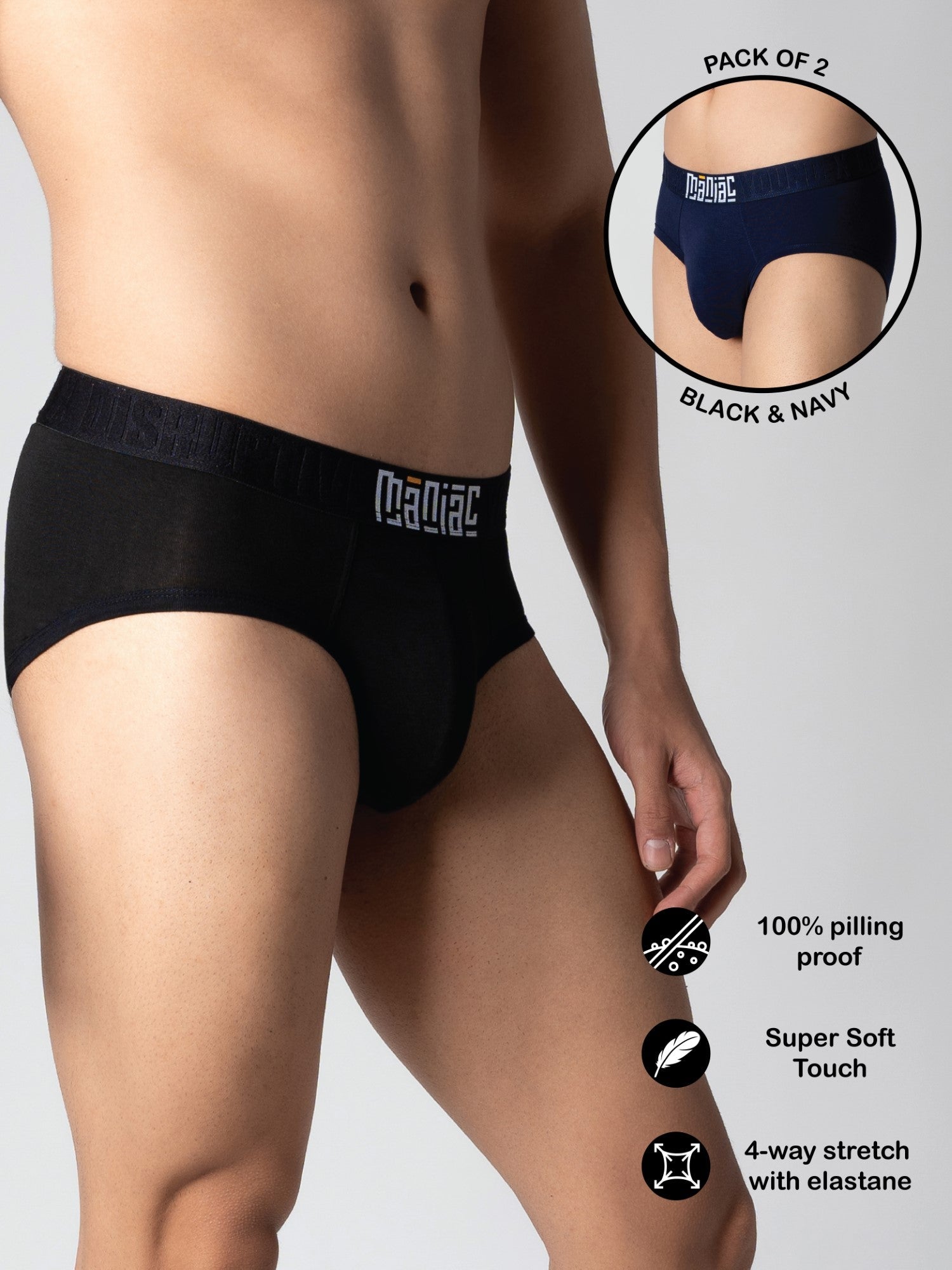 Modal Brief Pack of 2